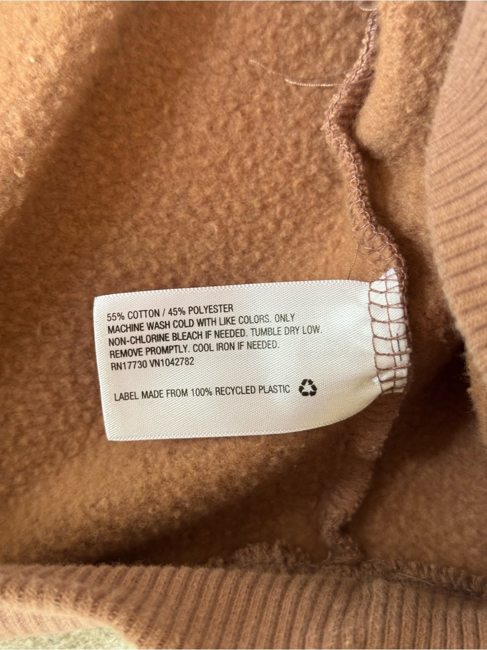 a new day Dusty Mauve Crewneck Sweatshirt - Picture 6 of 6